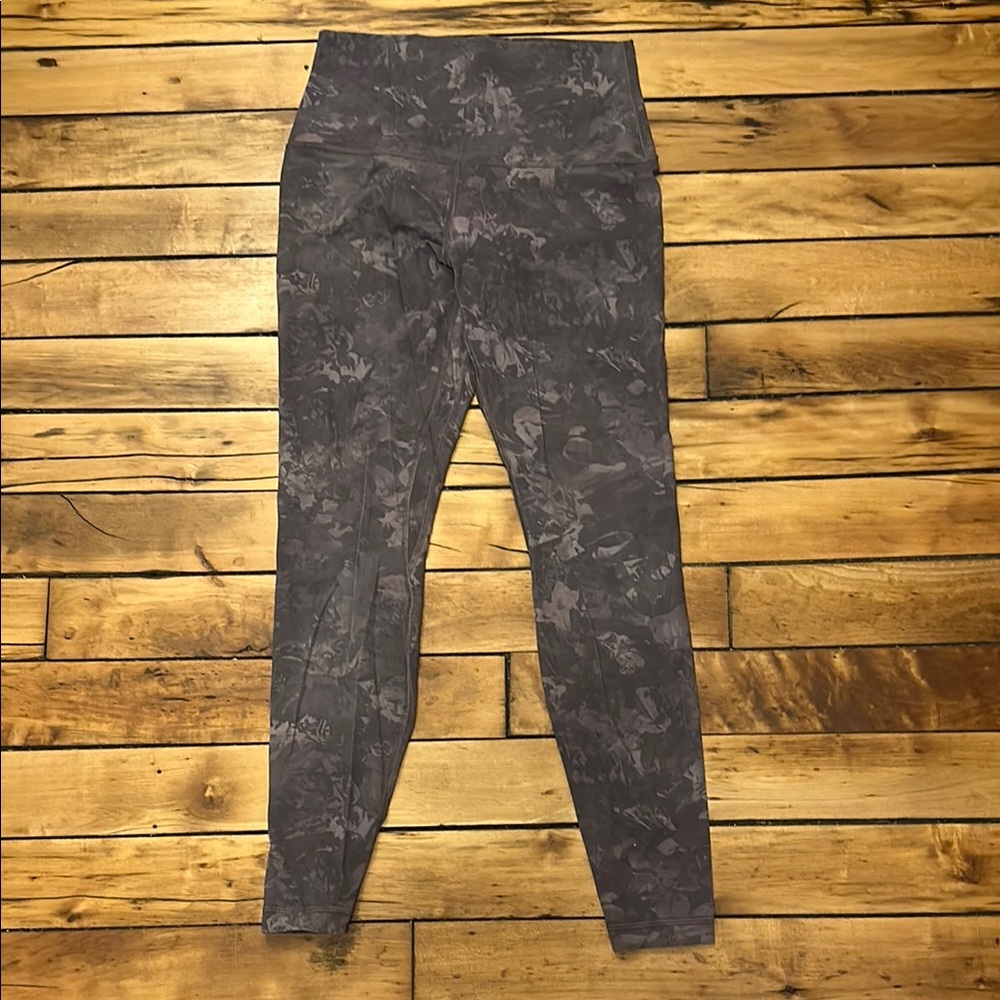 Gray Camouflage Leggings